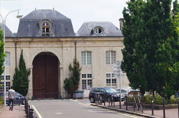 entrée de l'hôpital Bicêtre